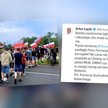 Poseł Artur Łącki obraża obrońców granicy: "Banda oszołomów" Poseł Artur Łącki obraża obrońców granicy: "Banda oszołomów"
