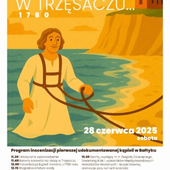 Historyczna kąpiel w Bałtyku. Trzęsacz zaprasza na wyjątkową inscenizację z 1780 roku! Historyczna kąpiel w Bałtyku. Trzęsacz zaprasza na wyjątkową inscenizację z 1780 roku!