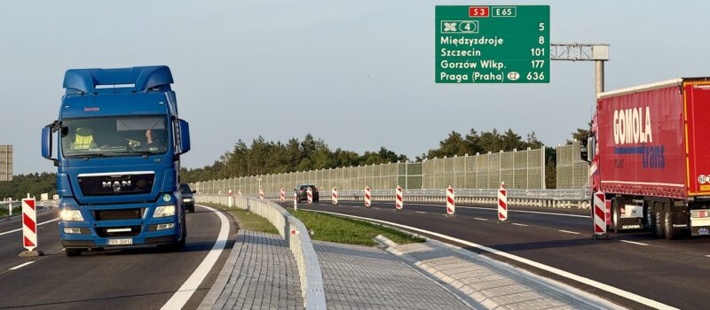 Uwaga kierowcy! Zmiany na S3 – jedź nową trasą do Międzyzdrojów