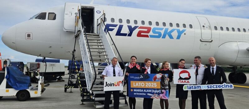 Nowy kierunek z Goleniowa: 187 pasażerów poleciało do Egiptu