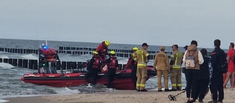 Fałszywy alarm na plaży w Dziwnówku. Służby w gotowości na początek długiego weekendu