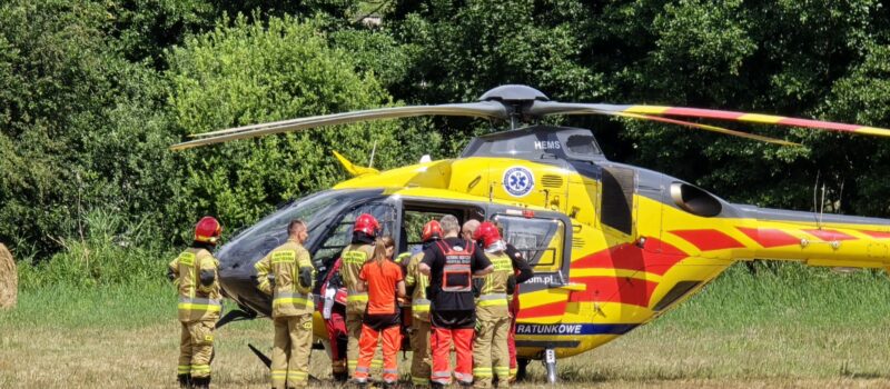 Wypadek na wodzie w Dziwnówku. Ratownik WOPR ranny podczas akcji