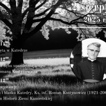 W Kamieniu Pomorskim upamiętnią ks. inf. Romana Kostynowicza W Kamieniu Pomorskim upamiętnią ks. inf. Romana Kostynowicza