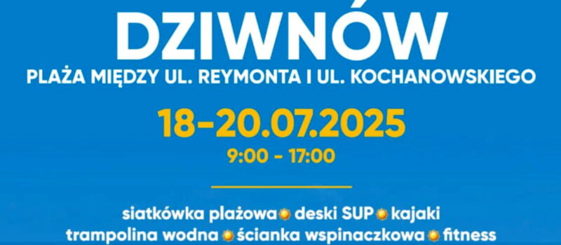 Projekt Plaża TVN w ten weekend w Dziwnowie