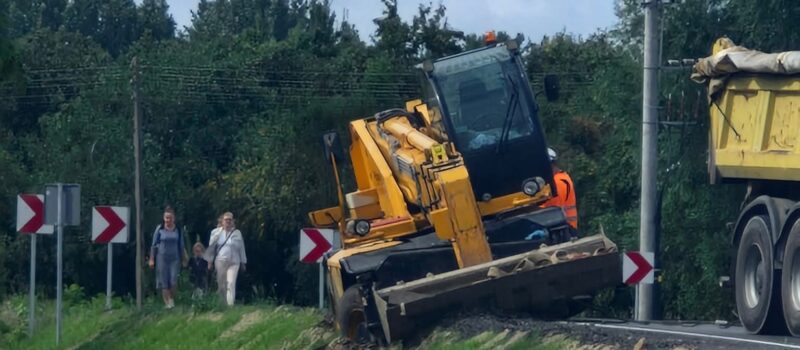 Niebezpieczny incydent na drodze Płocin–Wolin. Sołtys alarmuje: „Może dojść do tragedii!”
