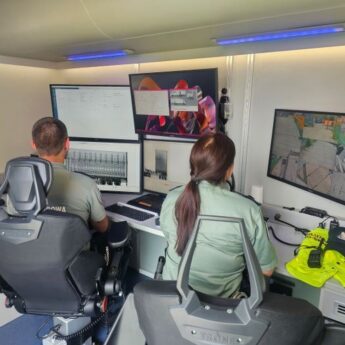 Nowy skaner RTG na wyposażeniu morskiego przejścia granicznego w Świnoujściu Nowy skaner RTG na wyposażeniu morskiego przejścia granicznego w Świnoujściu