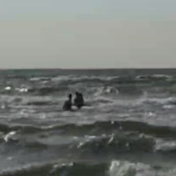 Poniedziałkowa tragedia poszła w zapomnienie. Rodzice łamią zakaz czerwonej flagi w Międzyzdrojach [FILM]