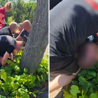 Pijany nożownik w Międzyzdrojach! Zatrzymali go ratownicy WOPR i pracownicy baru [FILM]