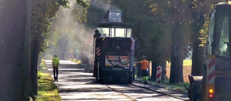 Ruszył kolejny etap modernizacji drogi Kamień Pomorski - Świerzno