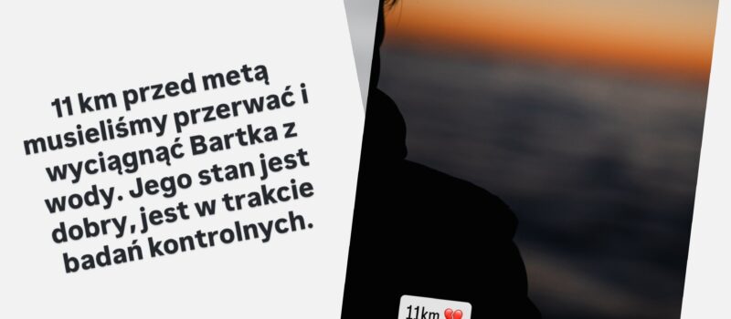 Bartłomiej Kubkowski zmienia metę! Płynąc przez Bałtyk zakończy wyzwanie w Dziwnowie! [AKTUALIZACJA]