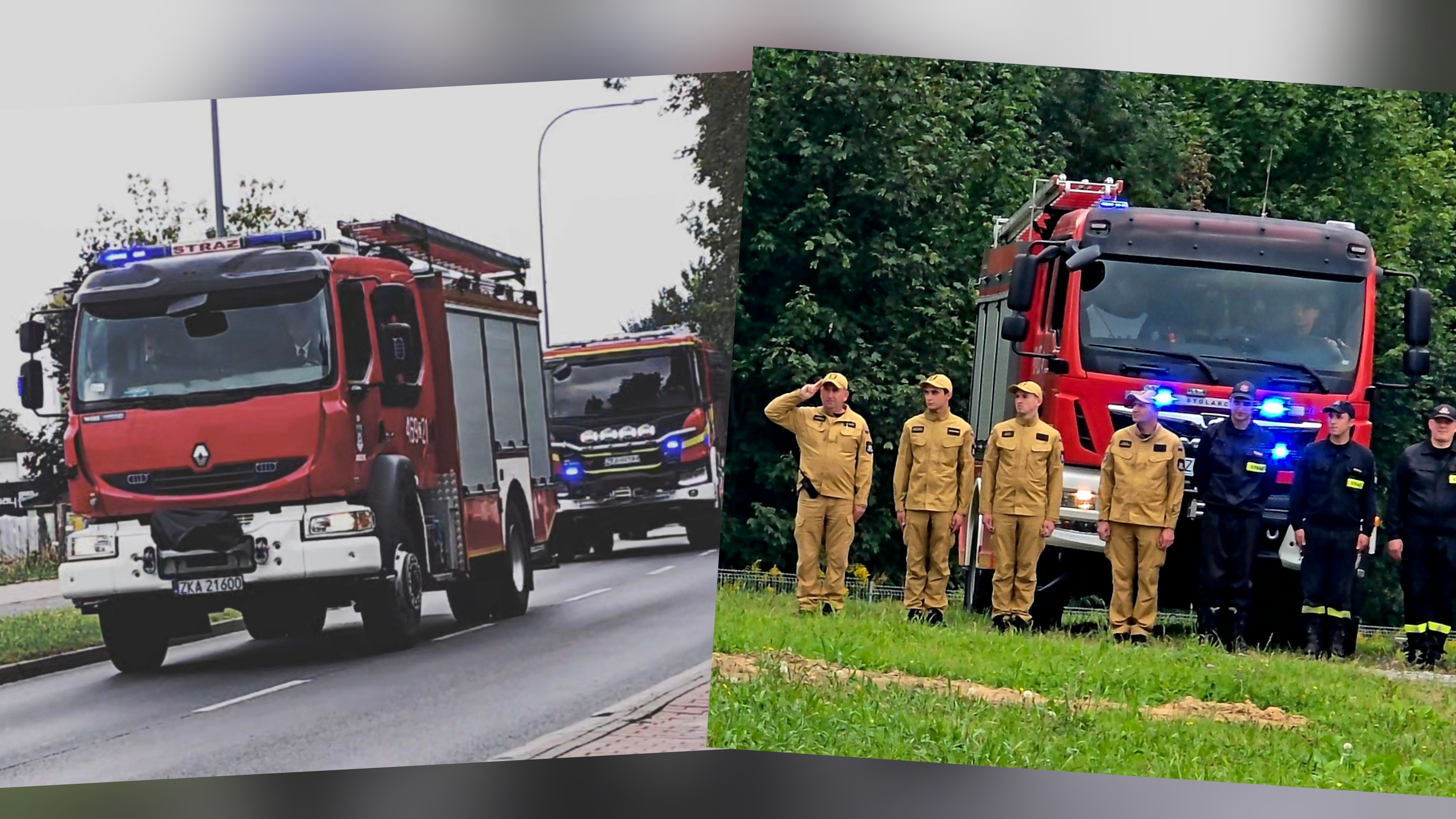Kamień Pomorski żegna kpt. Radosława Dziągwę [FILM]