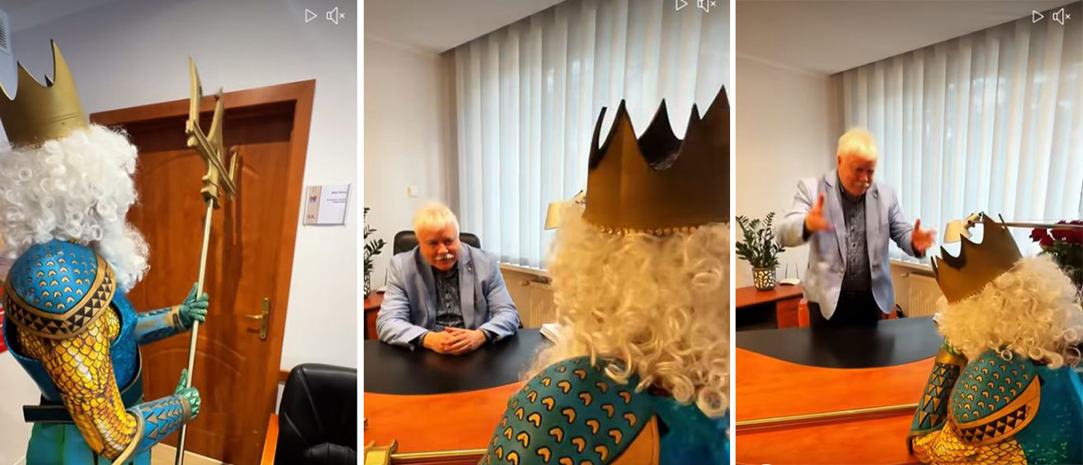 Wójt się wściekł! Wezwał Neptuna „na dywanik”