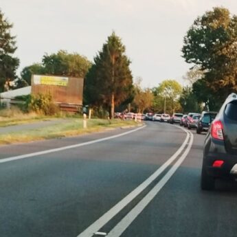 Powroty znad morza w pełni! 12 kilometrów korka z Dziwnowa