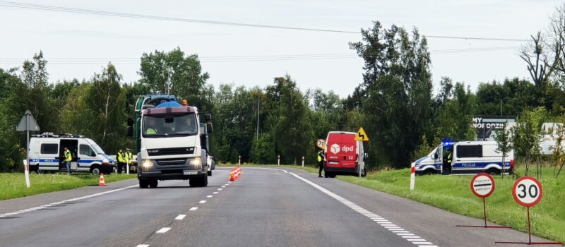 Policyjna obława na migrantów na obwodnicy Kamienia Pomorskiego!