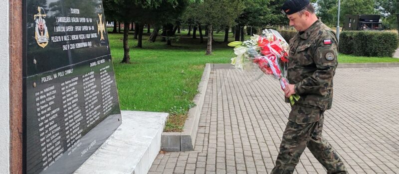 Żołnierze 8. Batalionu Saperów MW uczcili tragiczną rocznicę agresji ZSRR na Polskę