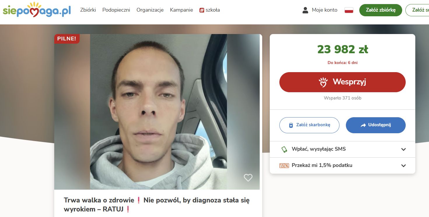 Nowe diagnozy, nowe wyzwania. Mieszkaniec Ładzina apeluje o wsparcie