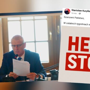 Burmistrz Kamienia Pomorskiego apeluje o opamiętanie: „Hejt nie może być sposobem na życie publiczne” Burmistrz Kamienia Pomorskiego apeluje o opamiętanie: „Hejt nie może być sposobem na życie publiczne”