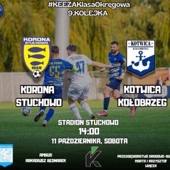 Korona Stuchowo zaprasza na mecz z liderem! Darmowa kiełbasa z grilla dla kibiców! Korona Stuchowo zaprasza na mecz z liderem! Darmowa kiełbasa z grilla dla kibiców!