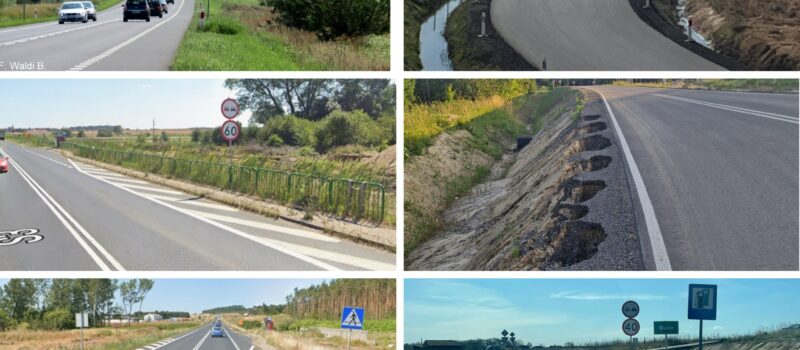 Płocin po przebudowie drogi przy S3: zniknęły chodniki i przystanki. Mieszkańcy apelują o przywrócenie podstawowej infrastruktury