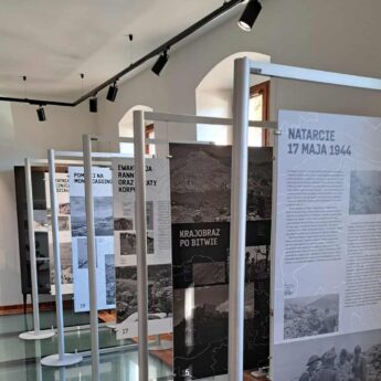 „Bitwa o Monte Cassino - 1944” Nowa wystawa Instytutu Pamięci Narodowej w dworku von Kleista