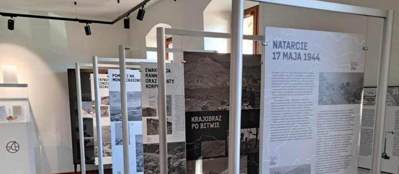 „Bitwa o Monte Cassino - 1944” Nowa wystawa Instytutu Pamięci Narodowej w dworku von Kleista