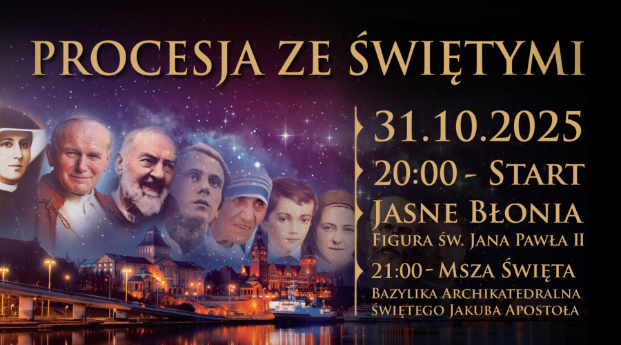 Archidiecezja Szczecińsko‑Kamieńska zaprasza na wyjątkową procesję