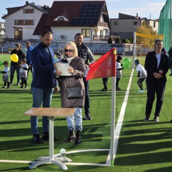 Otwarcie wyremontowanego boiska na Miejskim Stadionie w Międzyzdrojach