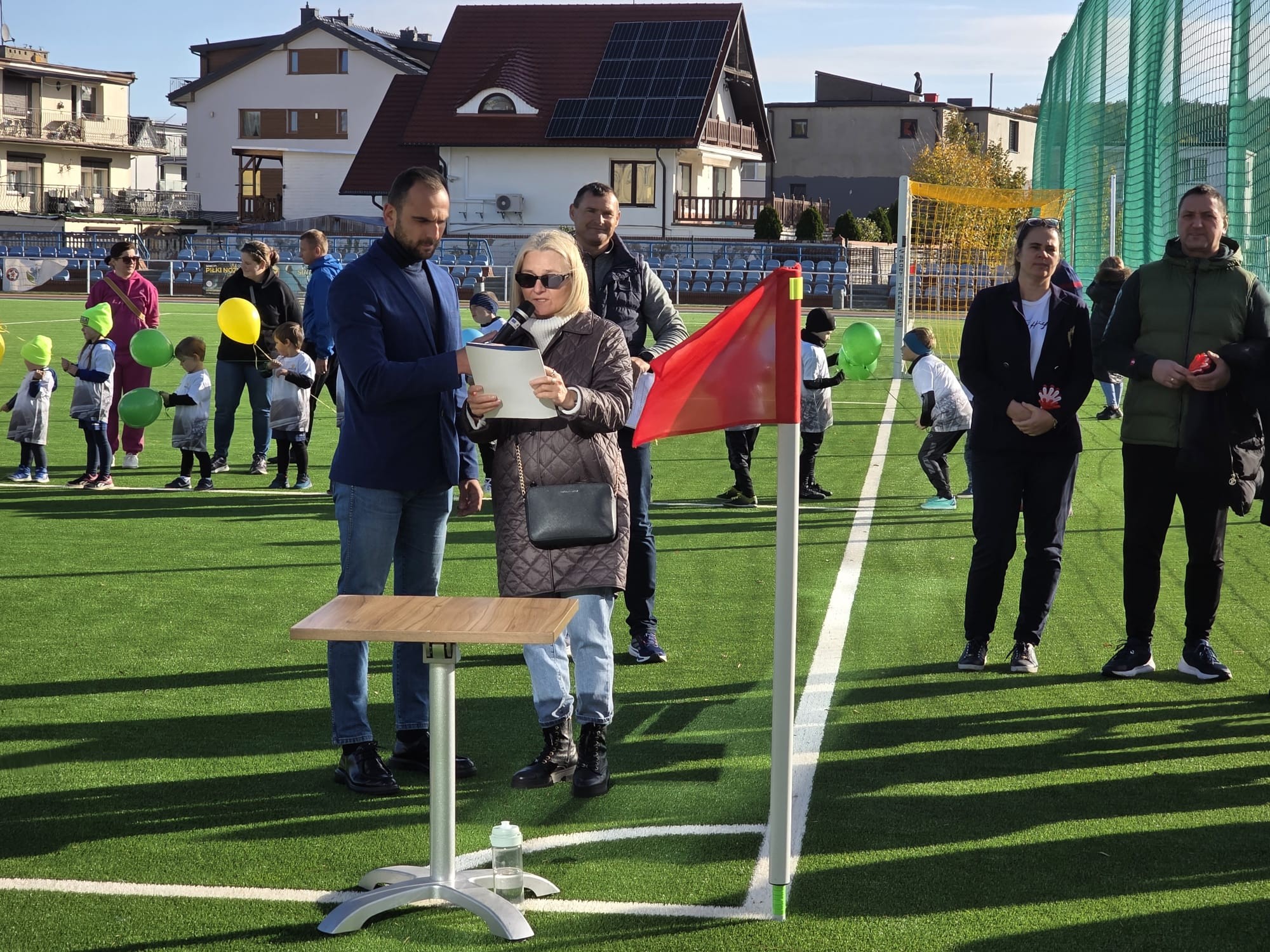 Otwarcie wyremontowanego boiska na Miejskim Stadionie w Międzyzdrojach