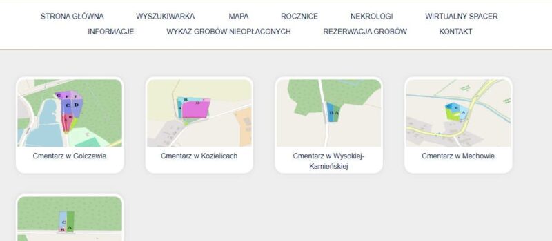 Golczewo uruchomiło system Grobonet. Teraz łatwiej odnajdziesz groby bliskich