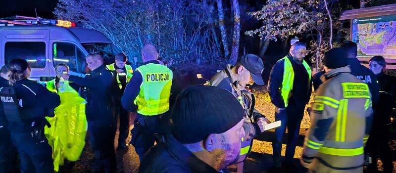 Akcja poszukiwawcza w okolicach Kołczewa zakończona sukcesem!
