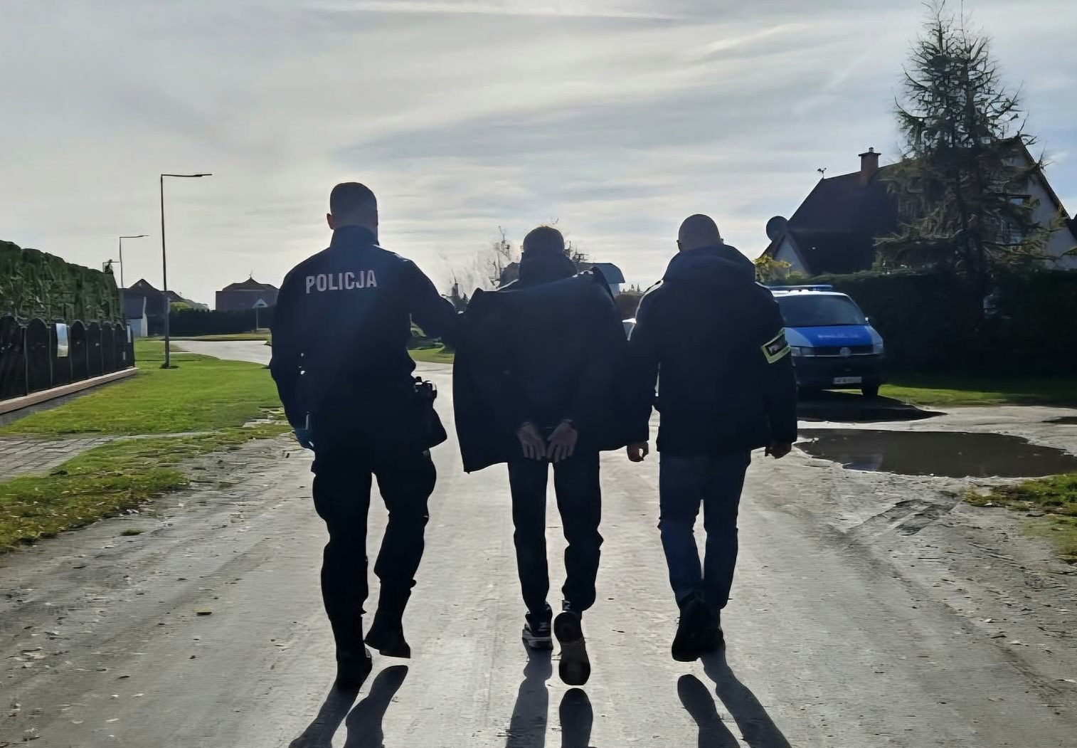 Nie ukrył się przed policją. 39-latek z powiatu kamieńskiego w rękach funkcjonariuszy