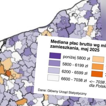 W Powiecie Kamieńskim zarobki blisko średniej krajowej. GUS opublikował dane dla każdej z gmin