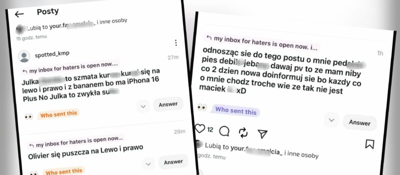 Hejt na dzieci z Kamienia Pomorskiego. Na Instagramie i Tellonym pojawiają się obrzydliwe wpisy o uczniach lokalnych szkół Hejt na dzieci z Kamienia Pomorskiego. Na Instagramie i Tellonym pojawiają się obrzydliwe wpisy o uczniach lokalnych szkół
