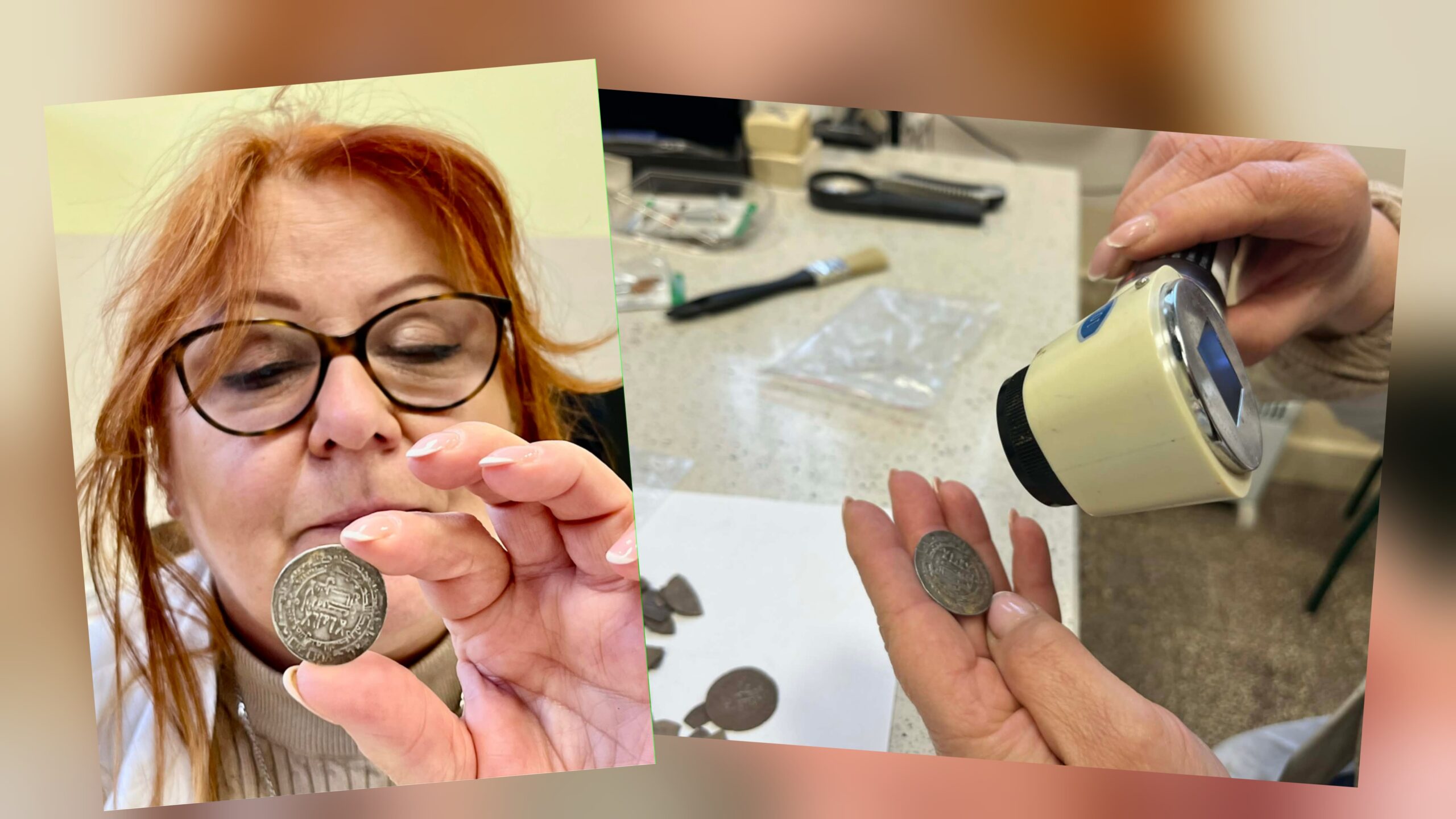 Srebrne dirhamy z wczesnego średniowiecza trafiły do konserwacji. „To świadectwo dalekosiężnych kontaktów handlowych Pomorza”