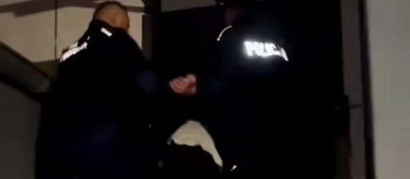 Groźby, strzały i narkotyki. Policjanci interweniowali we Wrzosowie [FILM]