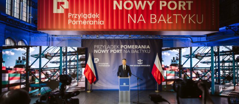 Rząd buduje nowy terminal kontenerowy. Opozycja grzmi: "mamią Polaków niewykonalnym Przylądkiem"