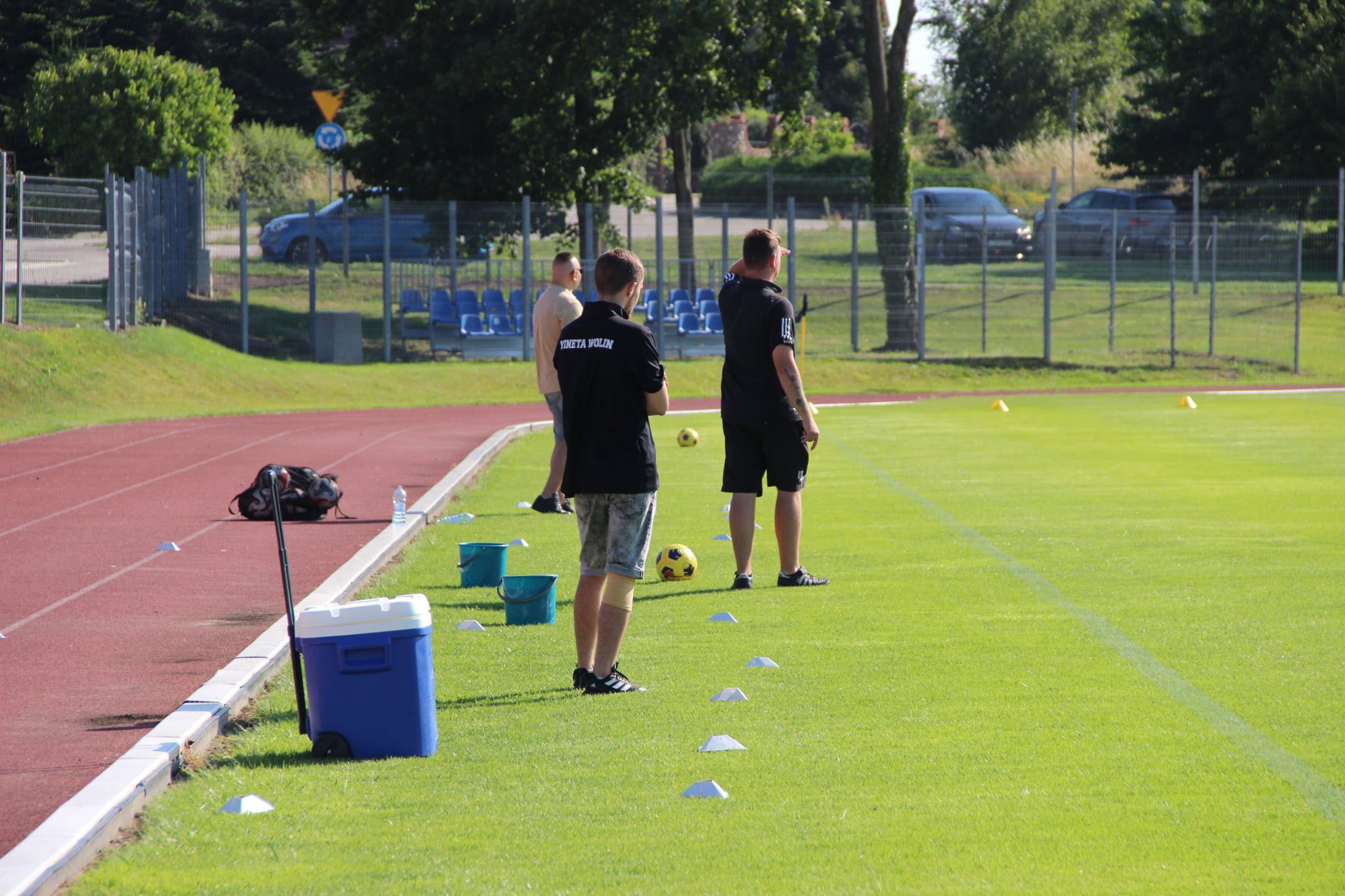 Trener Seweryn Malikowski żegna się z Vinetą Wolin
