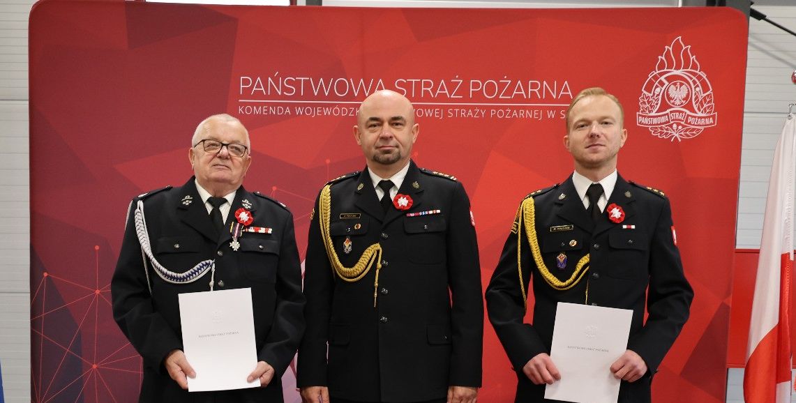 Strażacy z Kamienia Pomorskiego wyróżnieni podczas obchodów Narodowego Święta Niepodległości