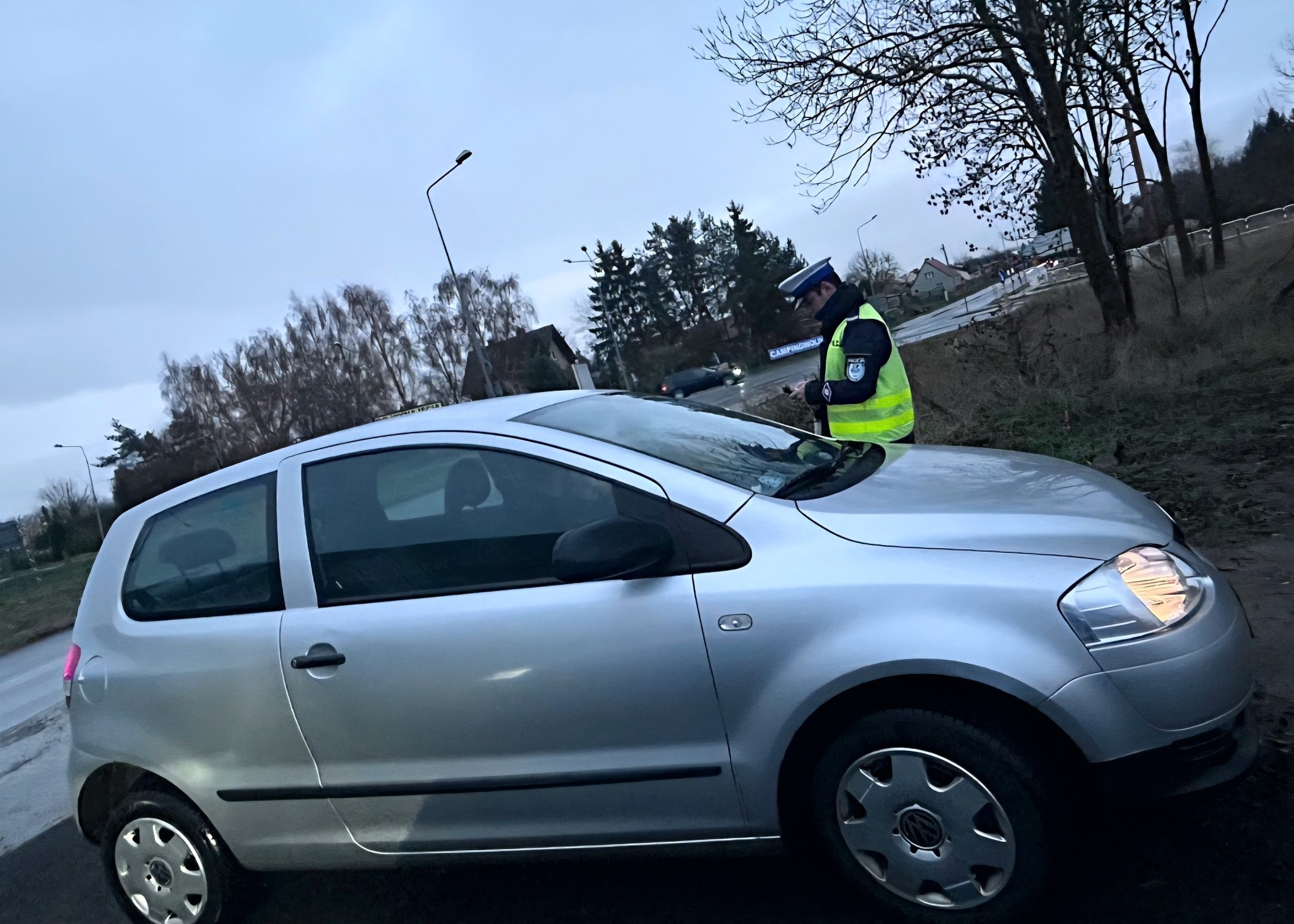 Nietrzeźwy kierowca Volvo zatrzymany w Recławiu. Sprawa trafi do sądu