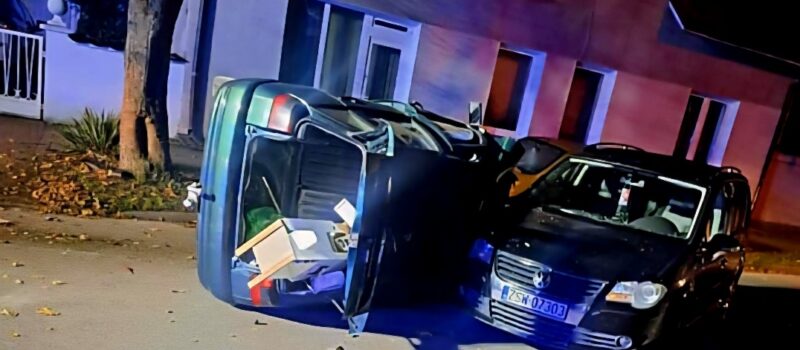 Wypadek na ulicy Słowiańskiej w Wolinie. Trzy osoby poszkodowane