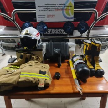Nowy sprzęt dla strażaków z Dziwnowa dzięki wsparciu WFOŚiGW w Szczecinie