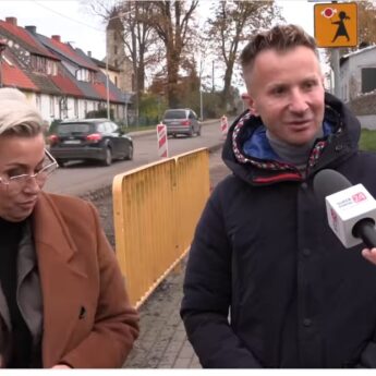 Stuchowo z nową drogą i infrastrukturą -  trwa przebudowa drogi wojewódzkiej nr 105