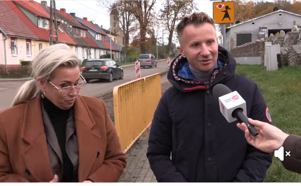 Stuchowo z nową drogą i infrastrukturą –  trwa przebudowa drogi wojewódzkiej nr 105