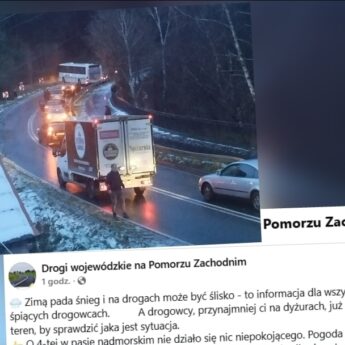 "Zimą pada śnieg, więc może być ślisko". Drogowcy tłumaczą się ze stanu dróg