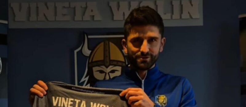 Adrian Nagórski grającym trenerem Vinety Wolin!