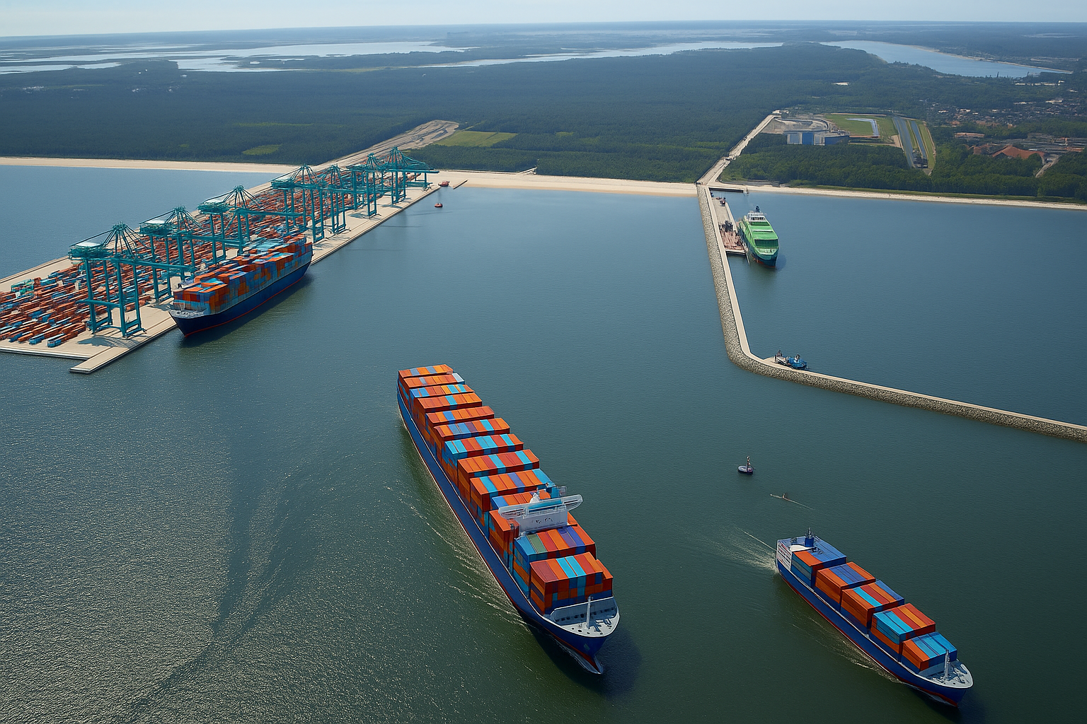 Spór o terminal w Świnoujściu narasta. Rząd zmienia koncepcję, parlamentarzyści alarmują o zagrożeniu