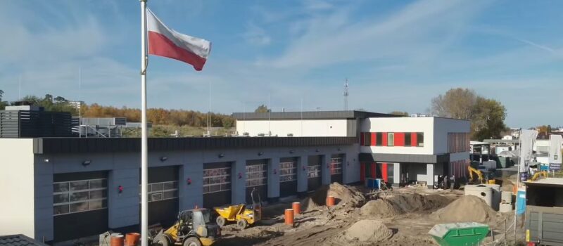 Nowa Jednostka Ratowniczo-Gaśnicza w Międzyzdrojach prawie gotowa [FILM]