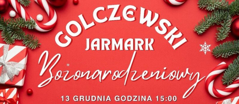 Wojtek Cugowski i Joanna Sinkiewicz z koncertem bożonarodzeniowym na Golczewskim Jarmarku