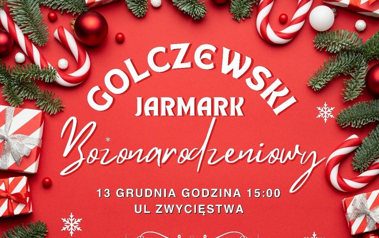 Wojtek Cugowski i Joanna Sinkiewicz z koncertem bożonarodzeniowym na Golczewskim Jarmarku