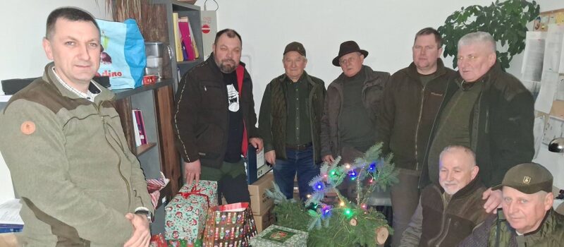 Myśliwska Paczka dla Domu Dziecka w Wisełce